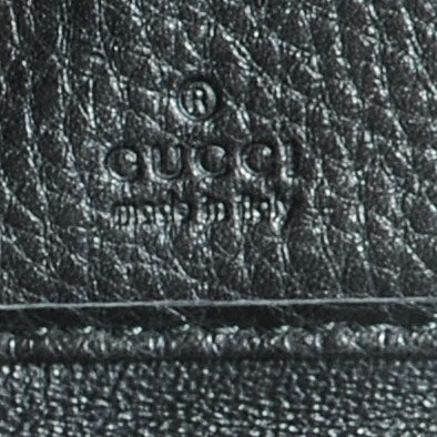Gucci Python Soho Zip Around Wallet Black 6 of 7