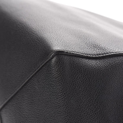 Celine Soft Grained Calfskin Medium Belt Cabas Phantom Black 8 of 13