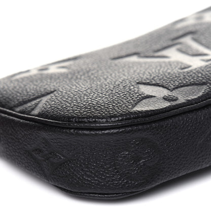 Louis Vuitton Empreinte Monogram Giant Multi Pochette Accessories Large Pochette Black 9 of 11