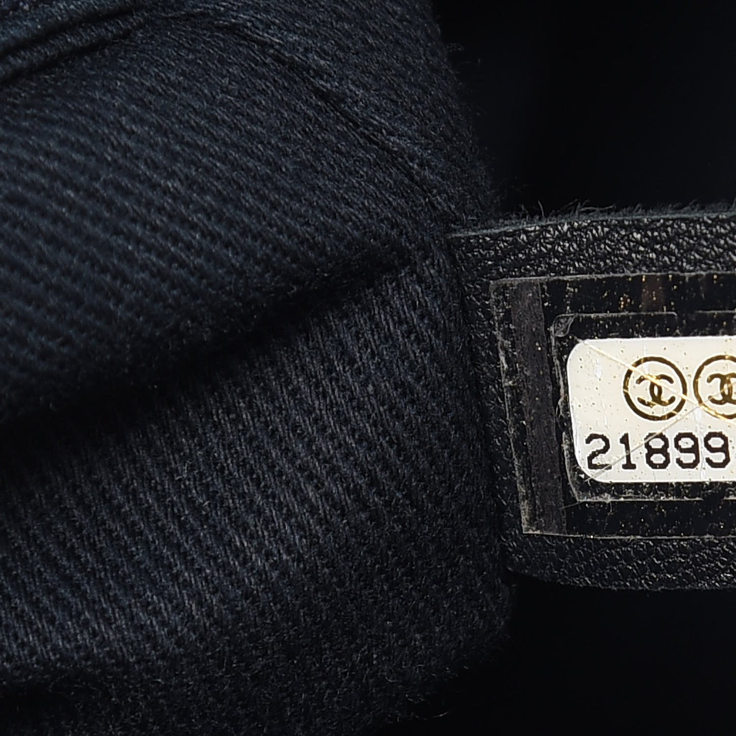 Denim Large Deauville Tote Dark Blue