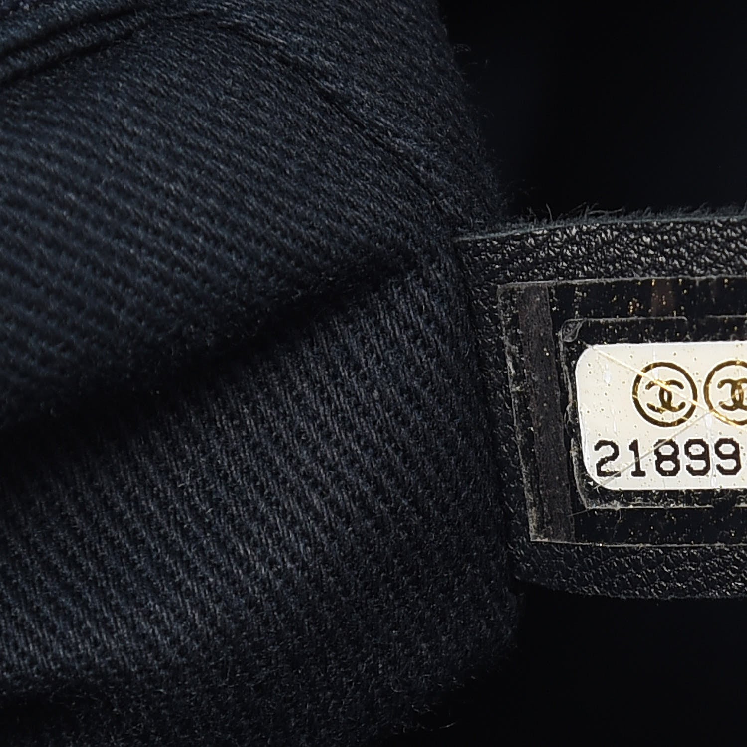 Chanel Denim Large Deauville Tote Dark Blue 7 of 10