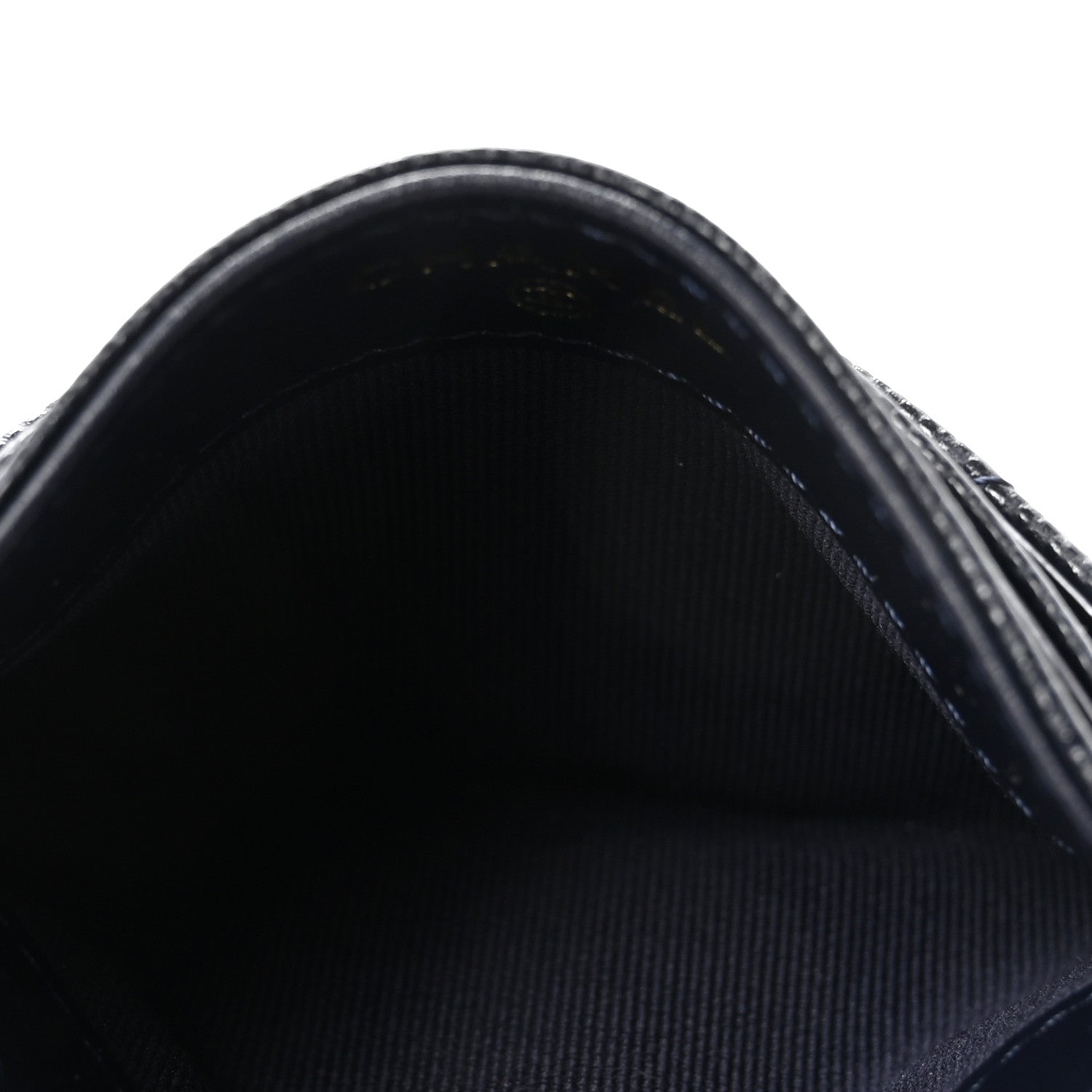 Chanel Caviar Quilted Card Holder Navy 5 of 8