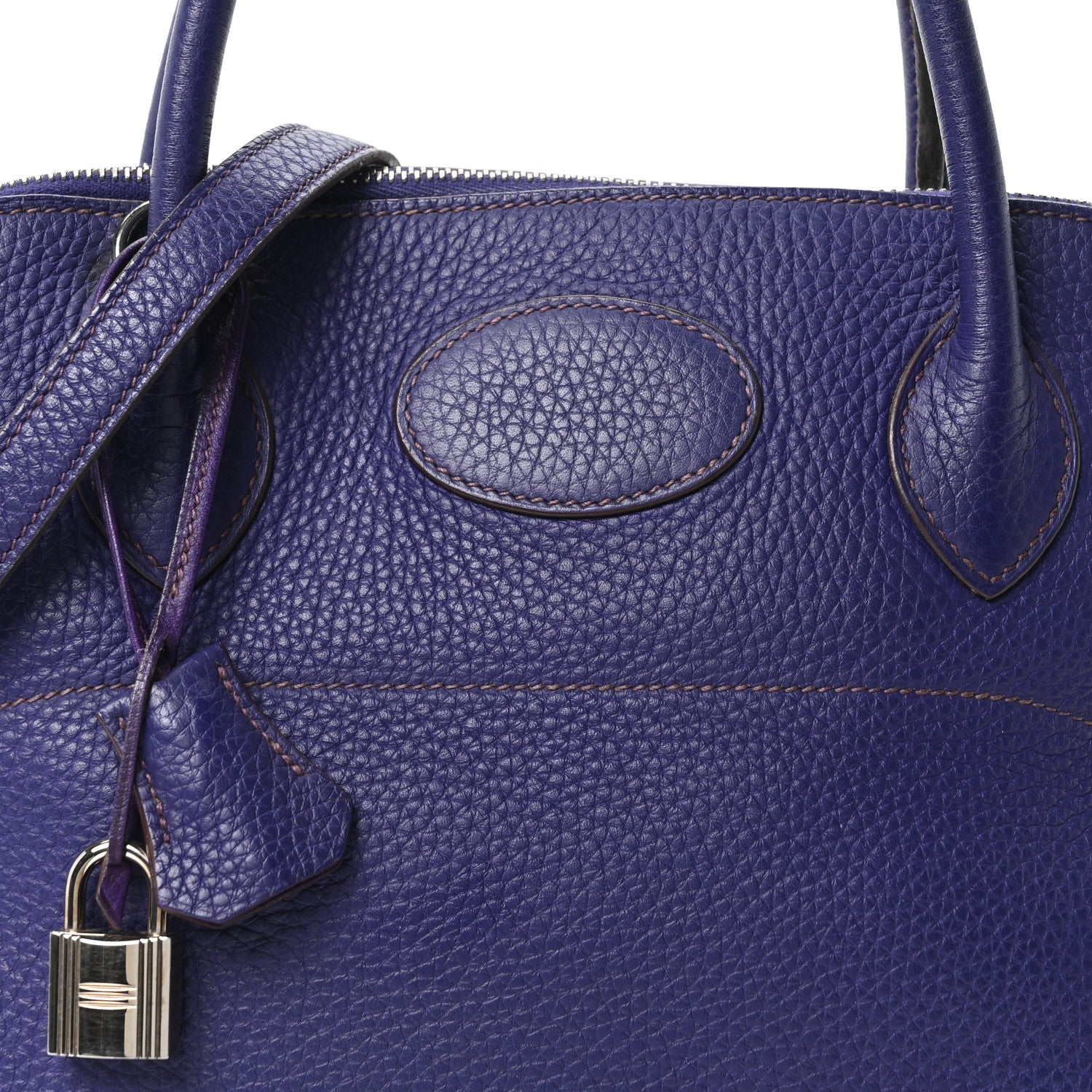 Hermes Taurillon Clemence Bolide 31 Iris 8 of 10