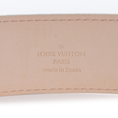 Louis Vuitton Damier Azur LV Initiales Belt 90 36 4 of 7