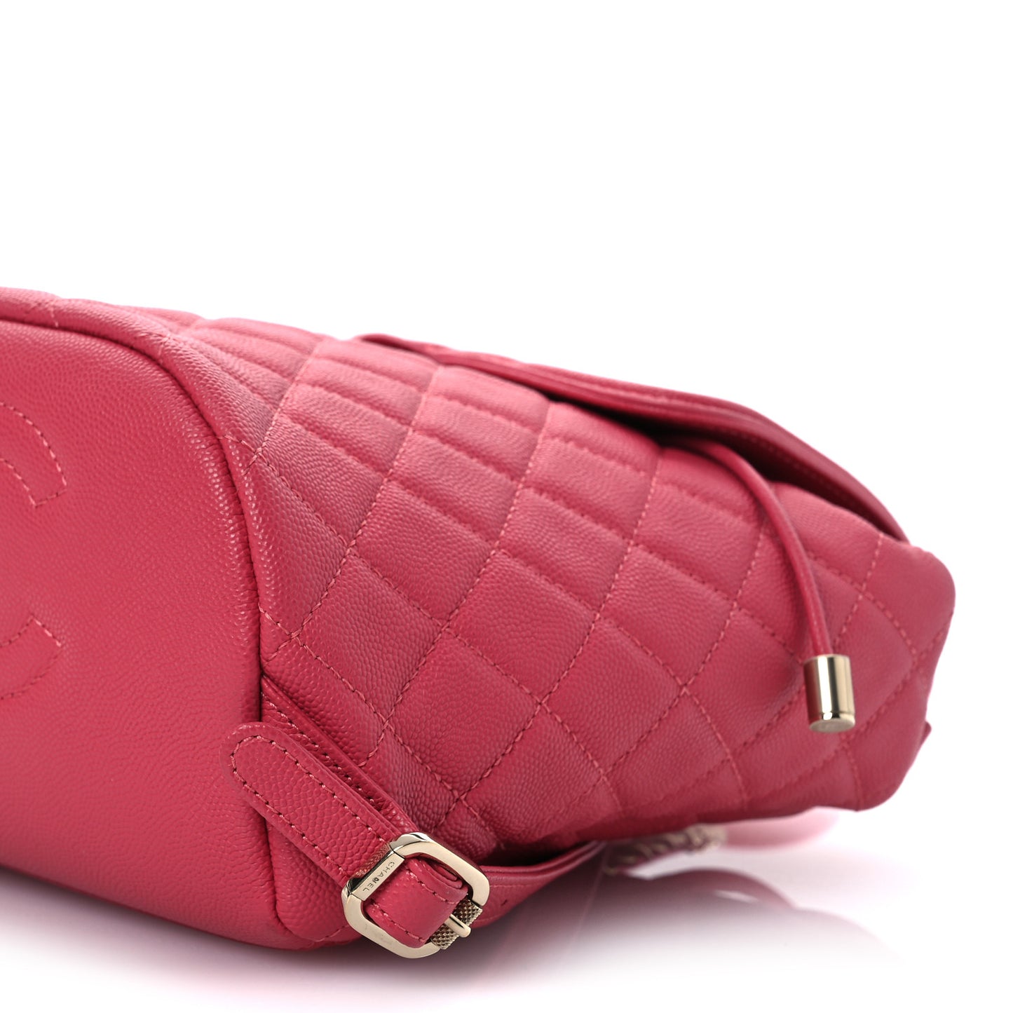 Caviar Quilted Small Filigree Backpack Pink