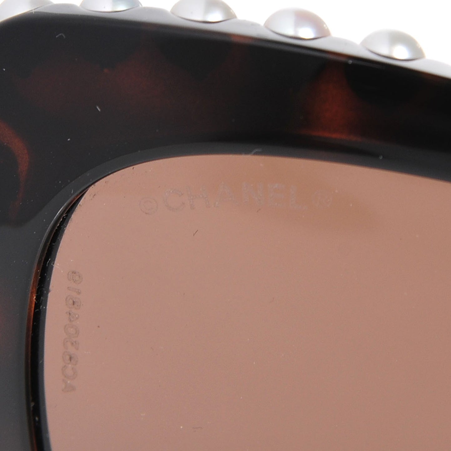Freshwater Pearl Butterfly Sunglasses 6038-H Brown