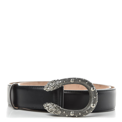 Gucci Lisse Calfskin Dionysus 35mm Belt 95 38 Black 1 of 8