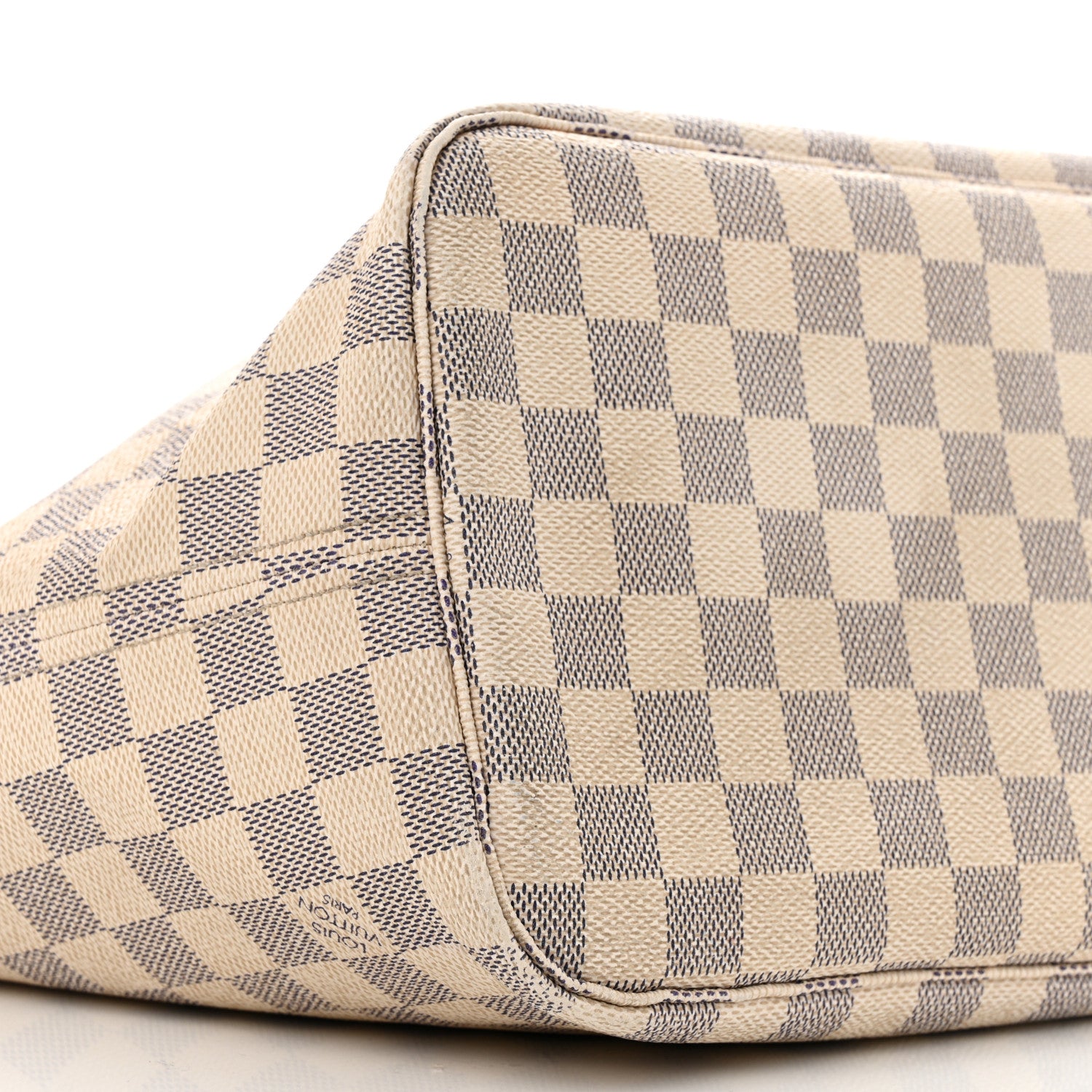 Louis Vuitton Damier Azur Neverfull MM 9 of 10