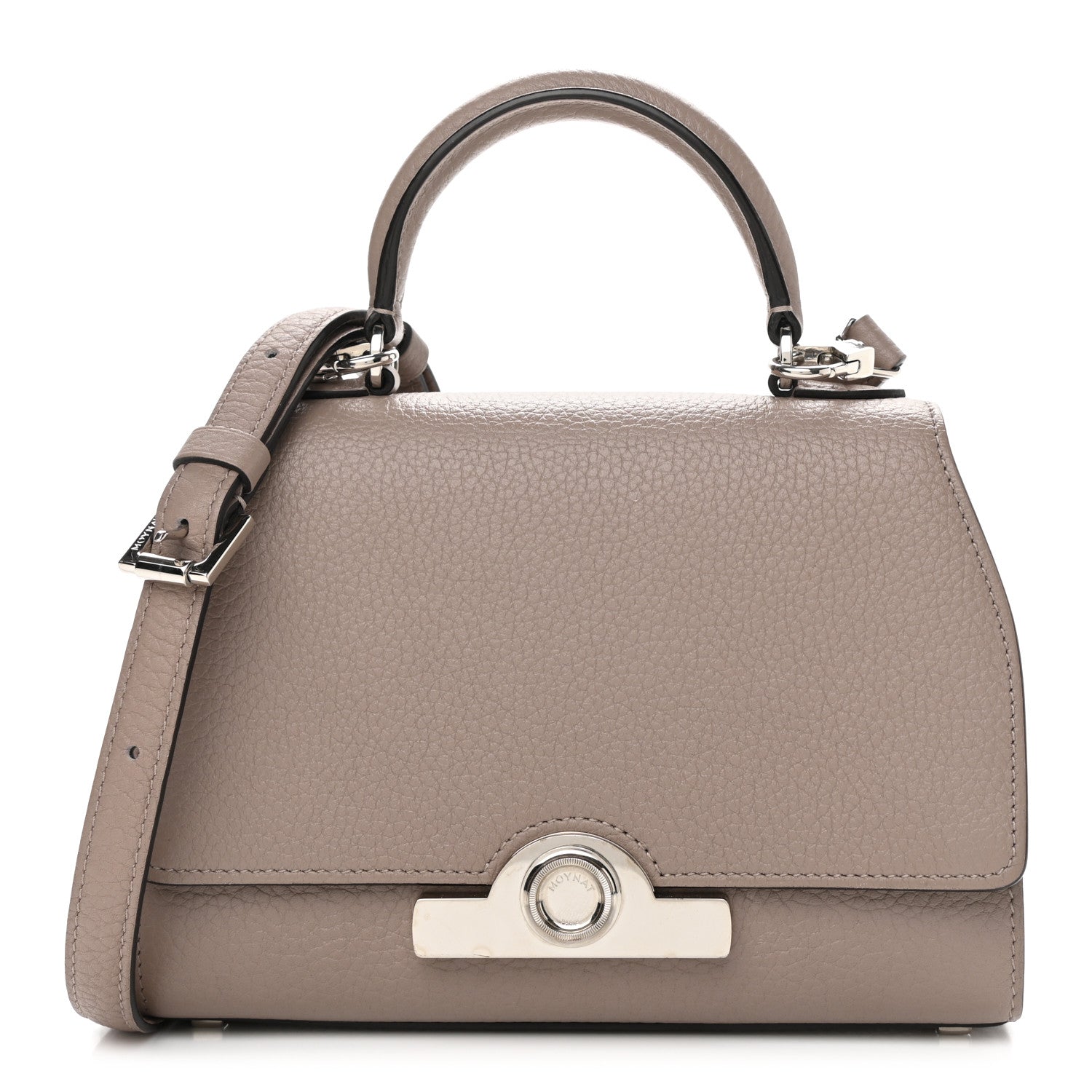 Moynat Taurillon Blush Rejane BB Tourterelle 1 of 10