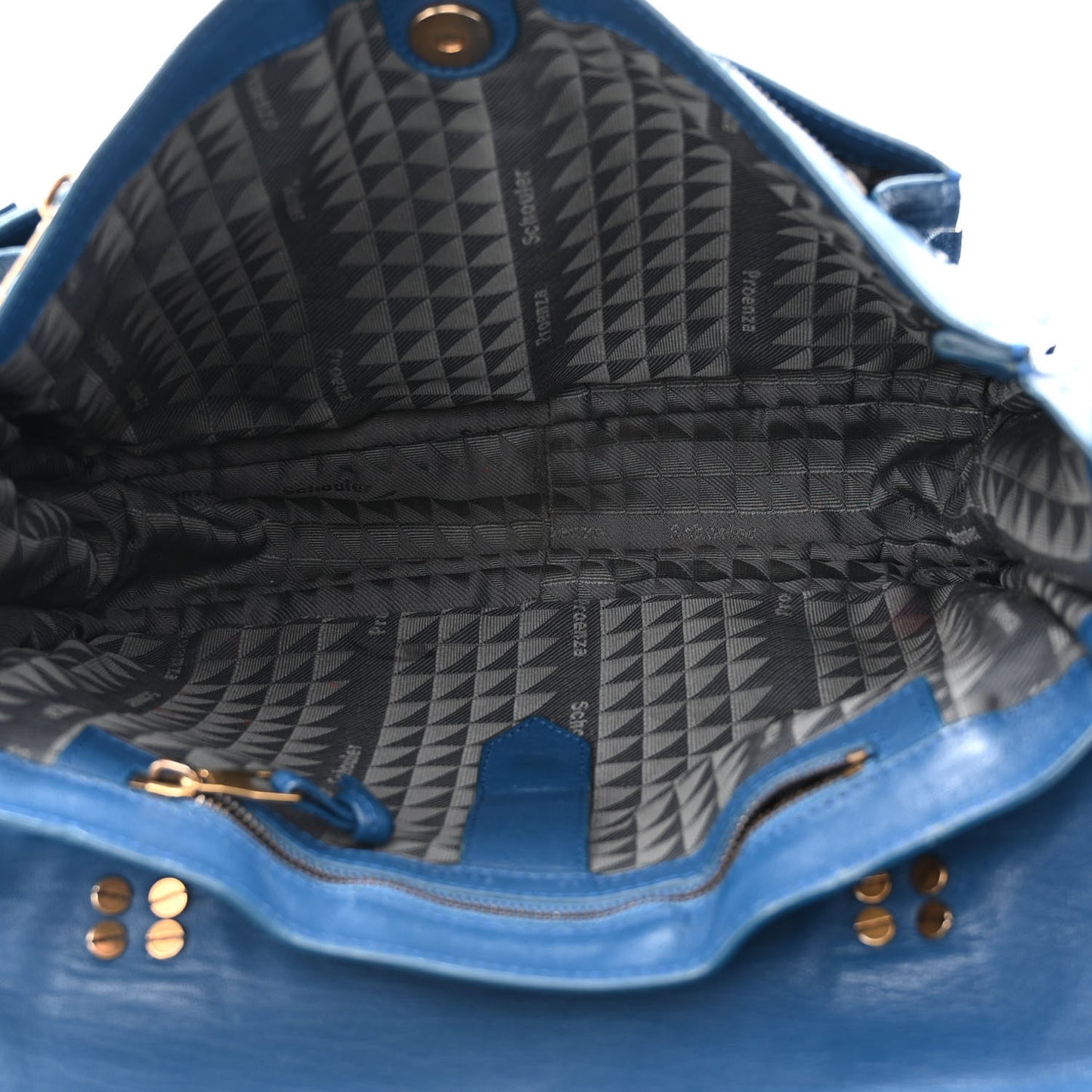 Lambskin Medium PS1 Satchel Blue