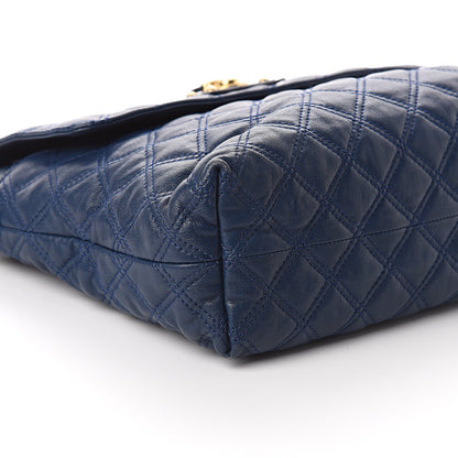 Marc Jacobs Lambskin Quilted The XL Single Flap Navy 6 of 7