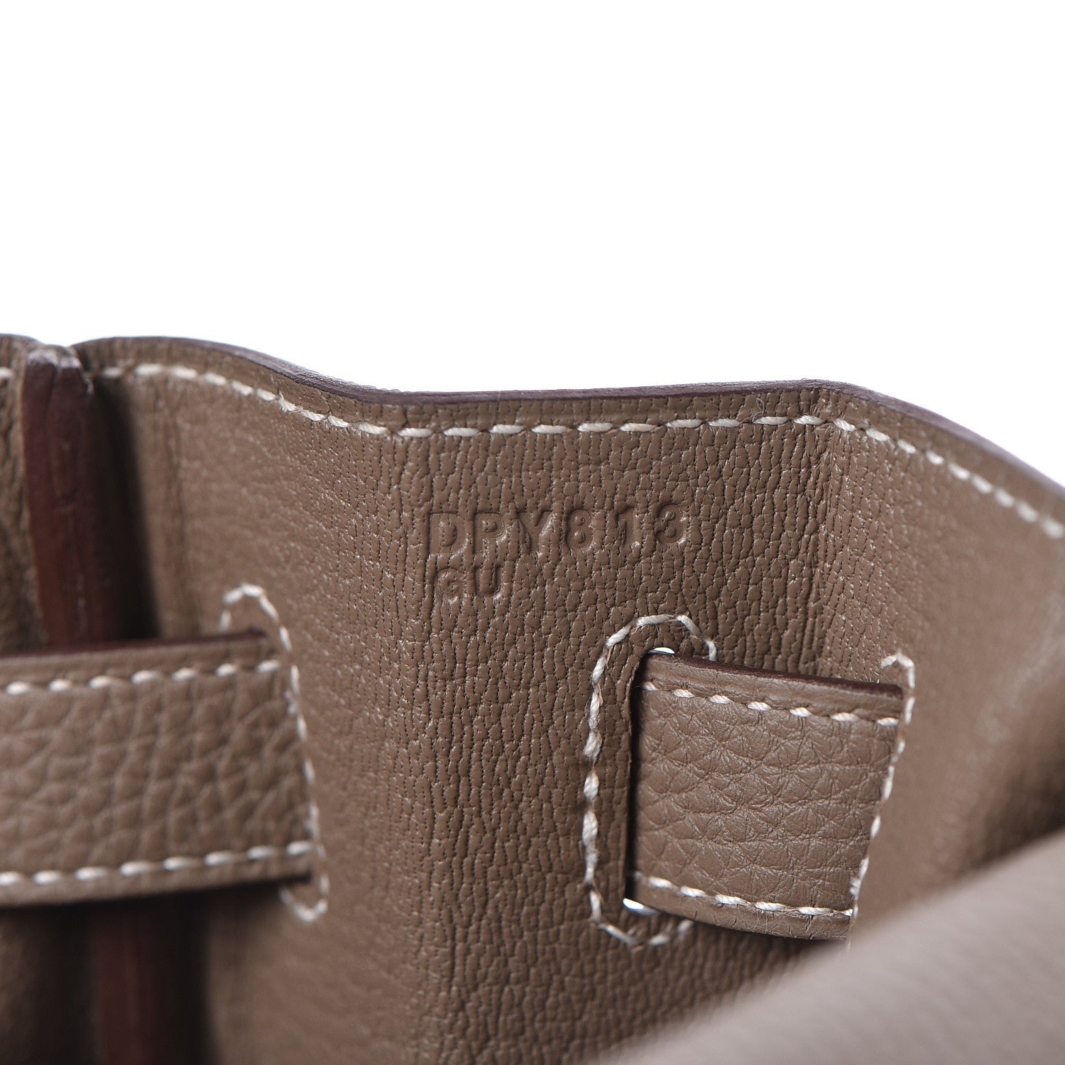 Hermes Togo Kelly Retourne 32 Etoupe 14 of 40