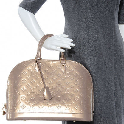 Louis Vuitton Vernis Alma GM Beige Poudre 2 of 7
