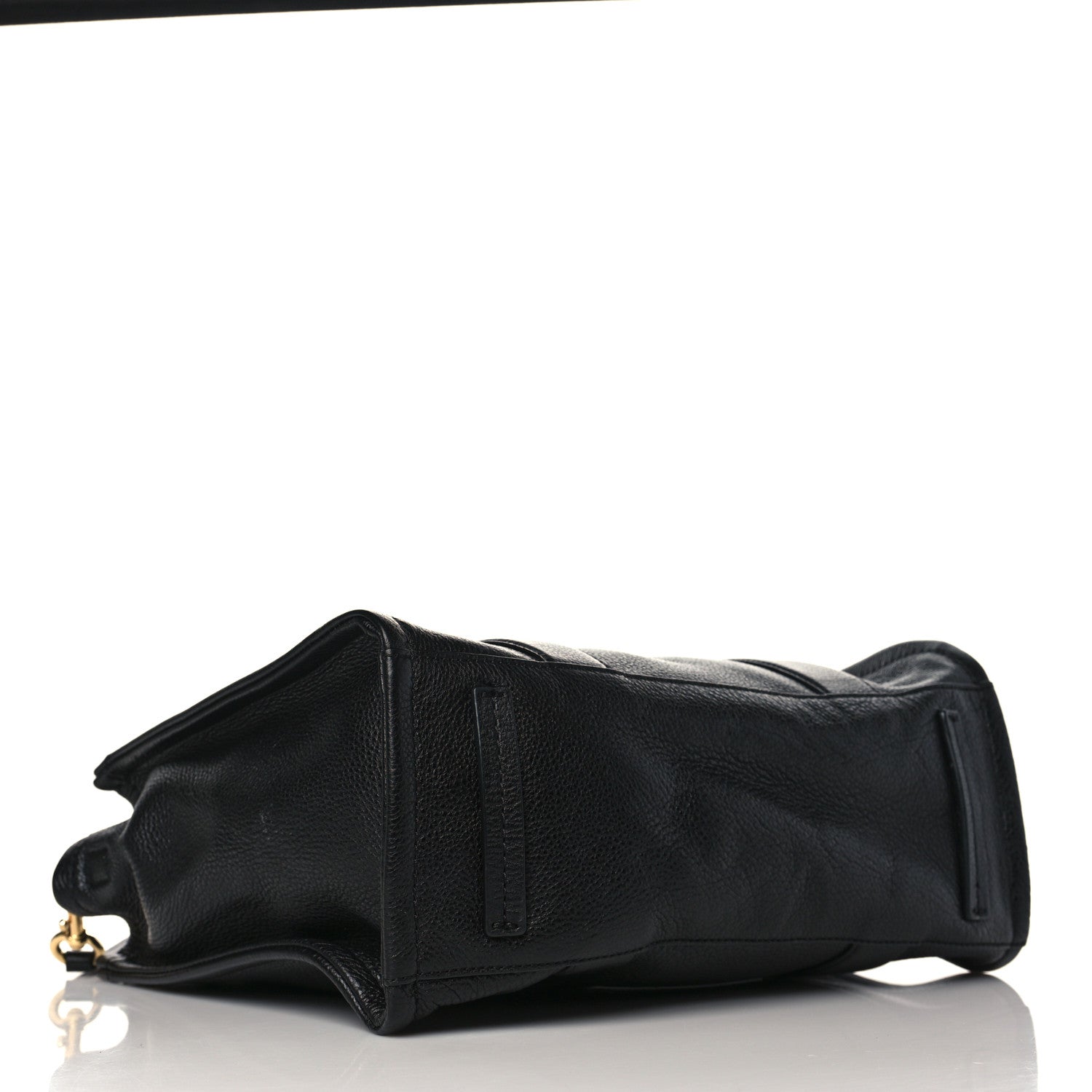 Marc Jacobs Grained Calfskin Medium The Tote Bag Black 3 of 8
