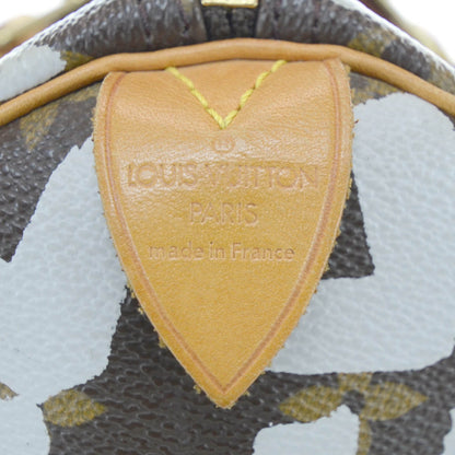 Louis Vuitton Monogram Graffiti Speedy 30 Silver 6 of 10