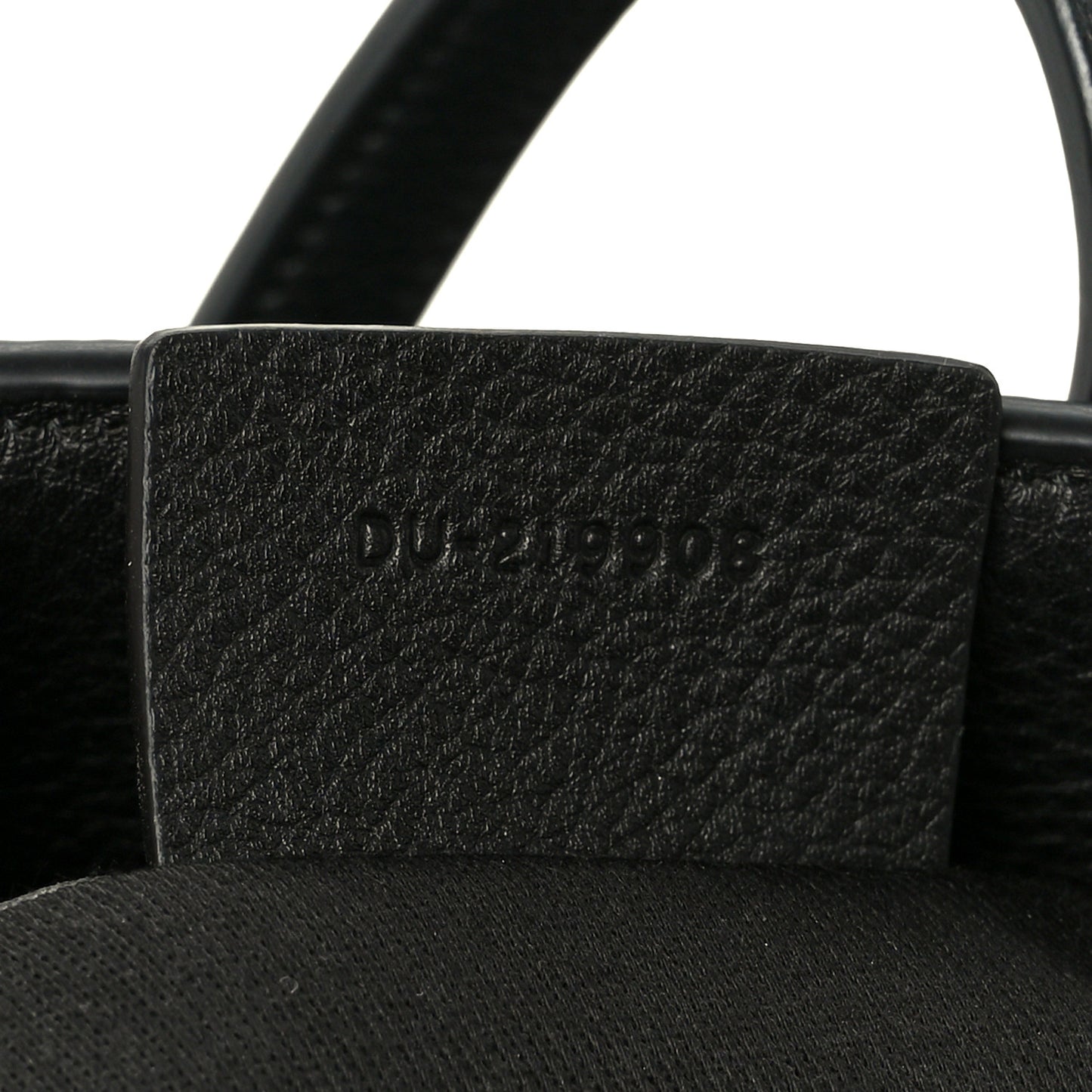 Grained Calfskin Medium Star Tote Black