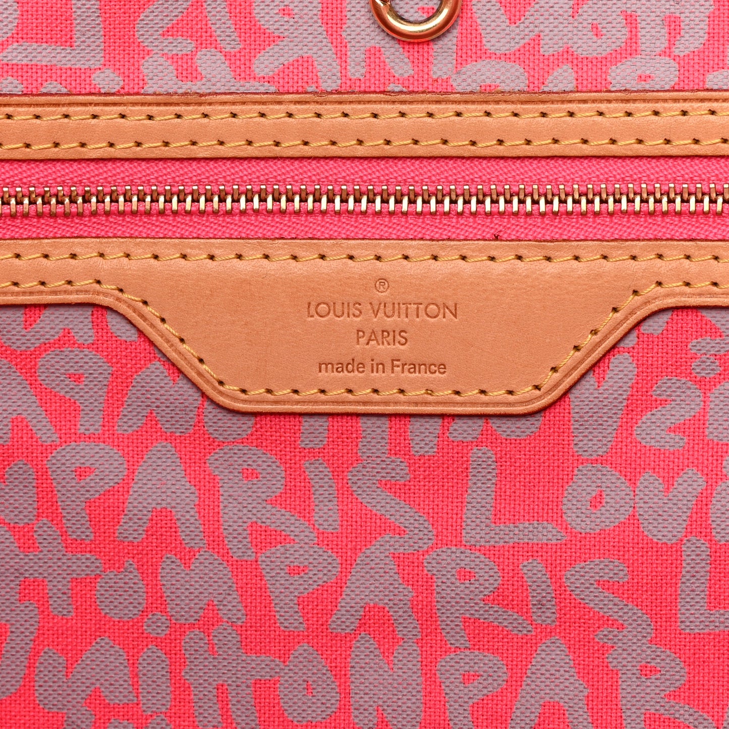 Monogram Graffiti Neverfull GM Fuchsia
