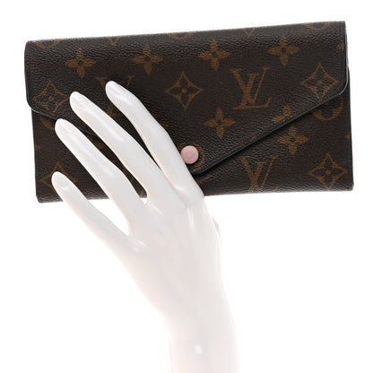 Louis Vuitton Monogram Josephine Wallet Rose Ballerine 3 of 13