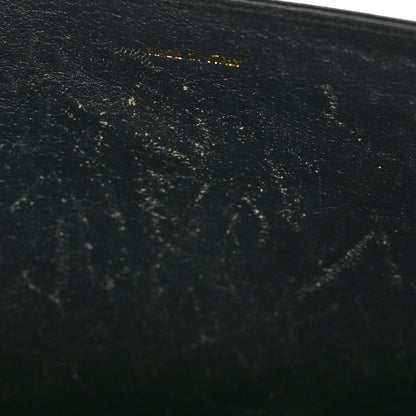 Chanel Lambskin Quilted Timeless CC Small Single Flap Navy Blue 10 of 11