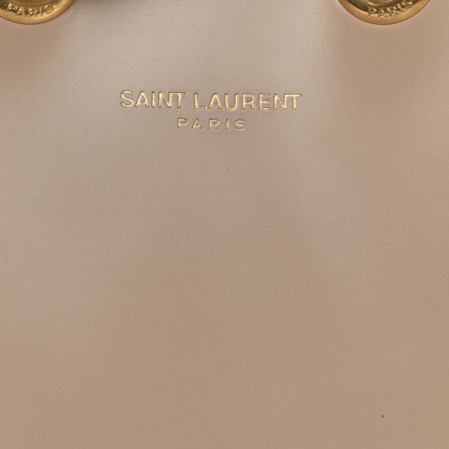 Saint Laurent Calfskin Medium Emmanuelle Bucket Bag Nude Powder 15 of 15