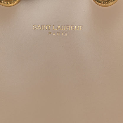 Saint Laurent Calfskin Medium Emmanuelle Bucket Bag Nude Powder 15 of 15