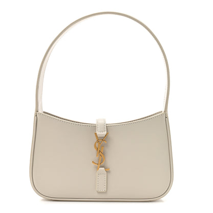 Saint Laurent Smooth Calfskin Le 5 A 7 Mini Hobo Blanc Vintage 1 of 10
