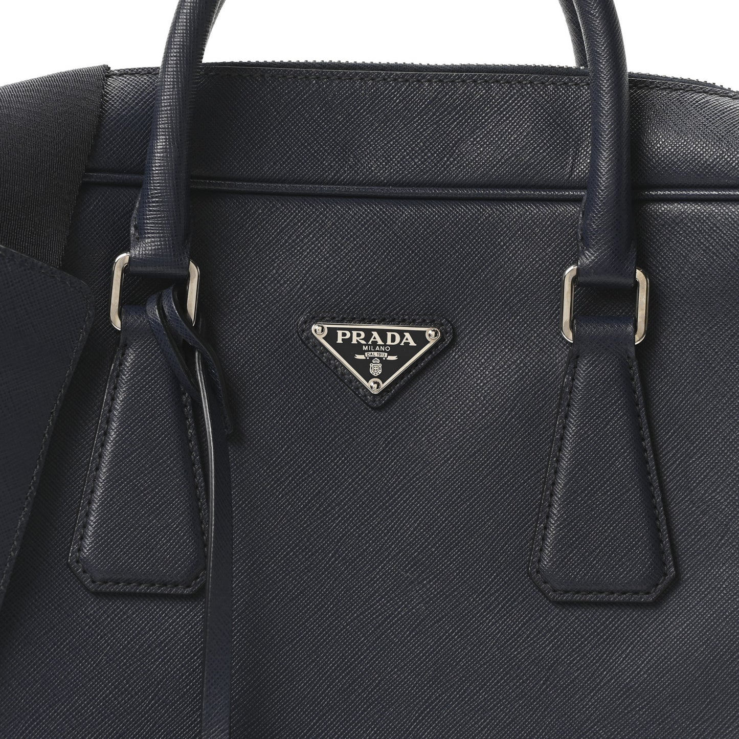 Saffiano Travel Briefcase Bluette