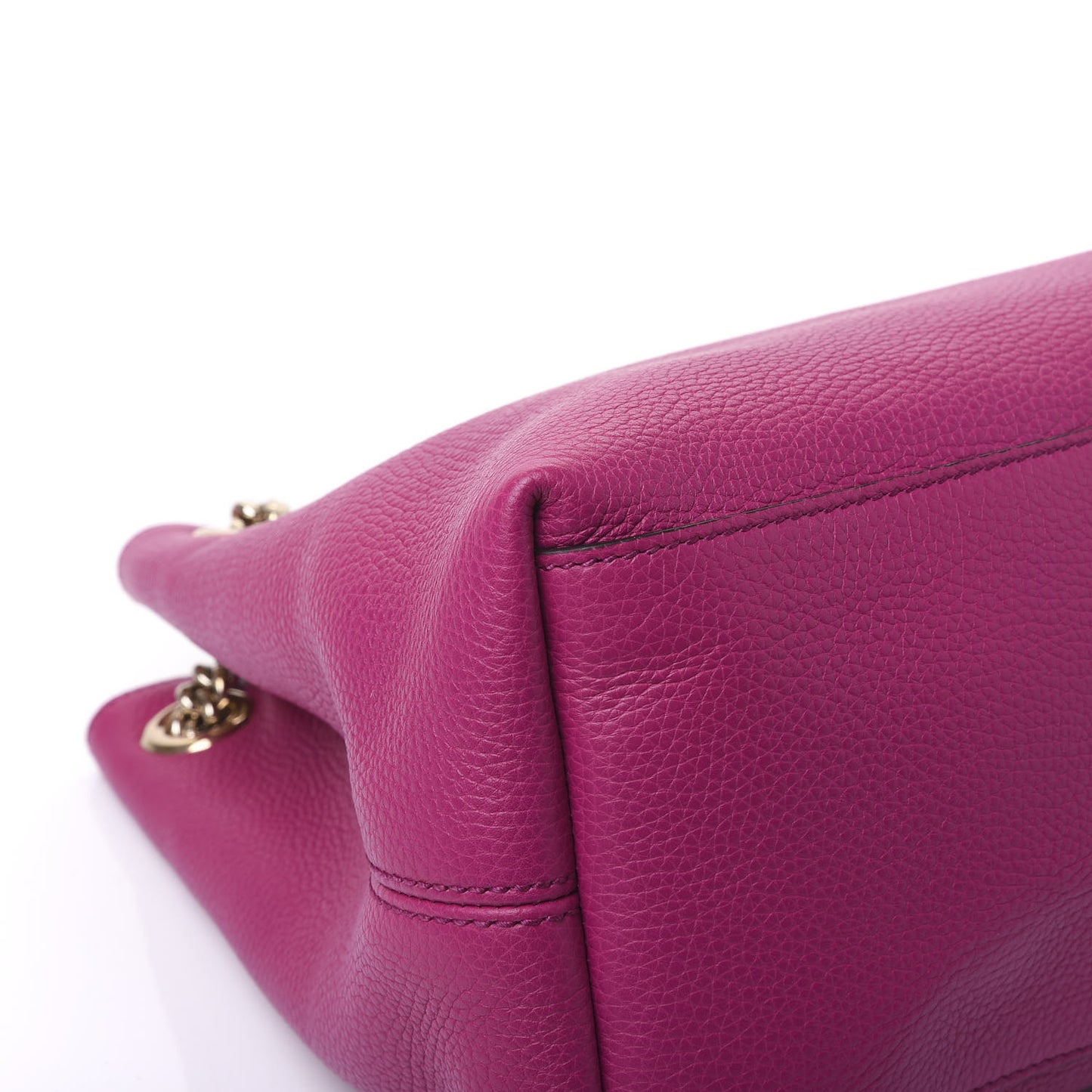 Cellarius Calfskin Medium Soho Chain Shoulder Bag Bright Bouganville