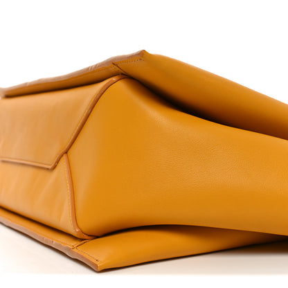 Celine Calfskin Medium Tri-Fold Bag Honey 9 of 9