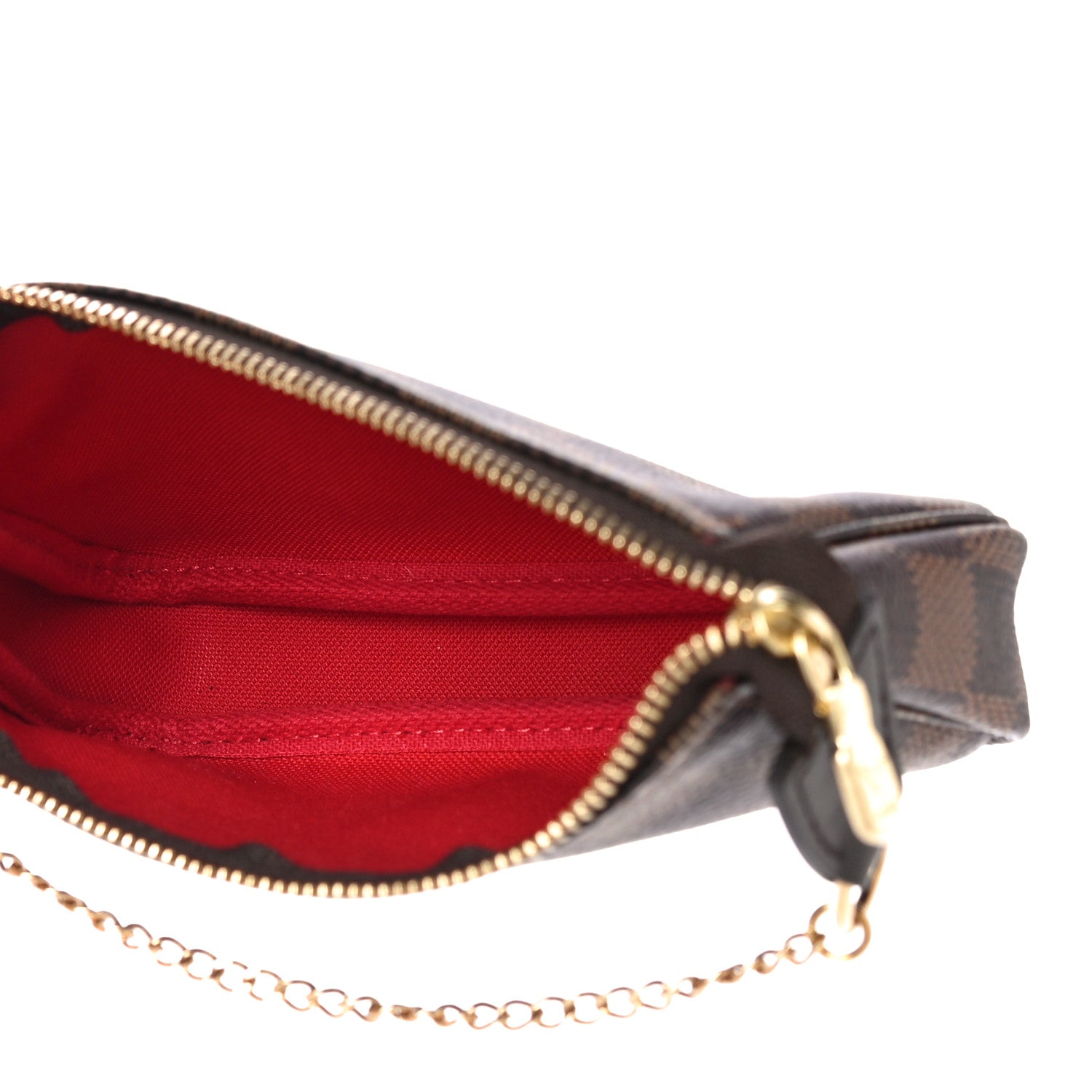 Louis Vuitton Damier Ebene Mini Pochette Accessories 5 of 11