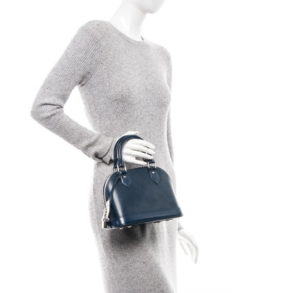 Louis Vuitton Epi Alma BB Indigo 3 of 13