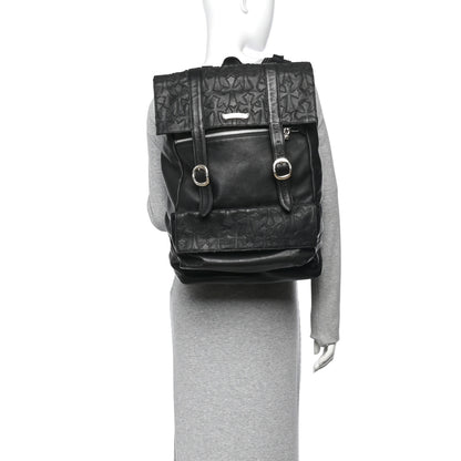 Chrome Hearts Calfskin Cross Patch Moto Backpack Black 2 of 11