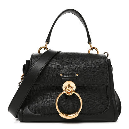 Chloe Calfskin Mini Tess Day Bag Black 1 of 9