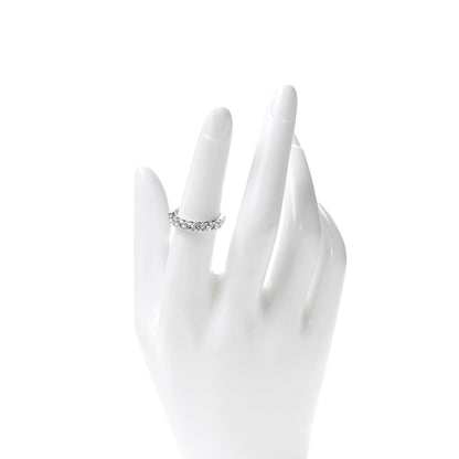 Tiffany Platinum Diamond 3.5mm Half Circle Embrace Band Ring 52 6 2 of 6
