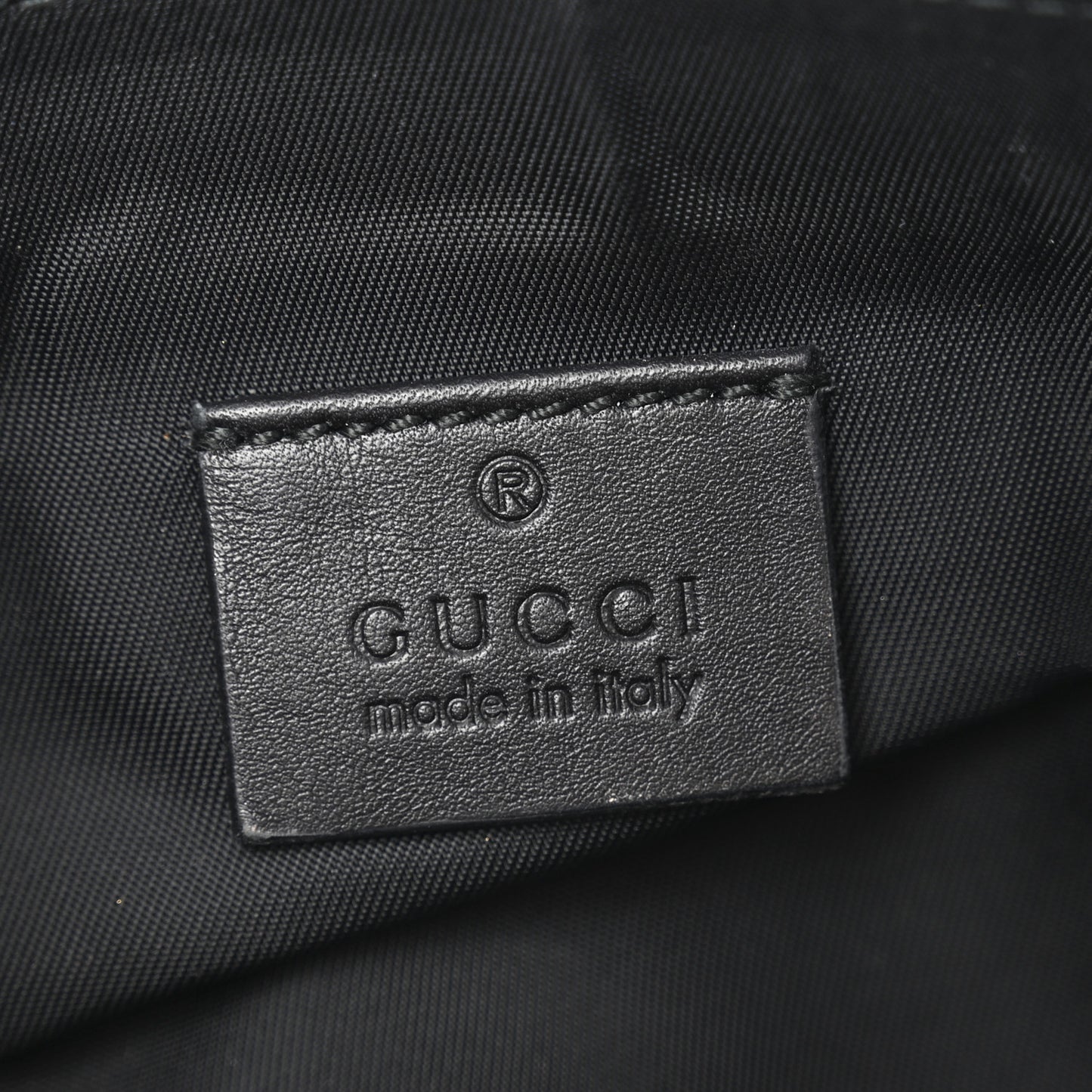 Guccissima Signature New Britt Wristlet Black