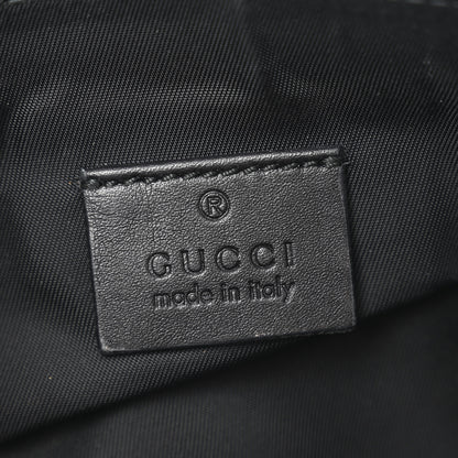 Gucci Guccissima Signature New Britt Wristlet Black 6 of 10