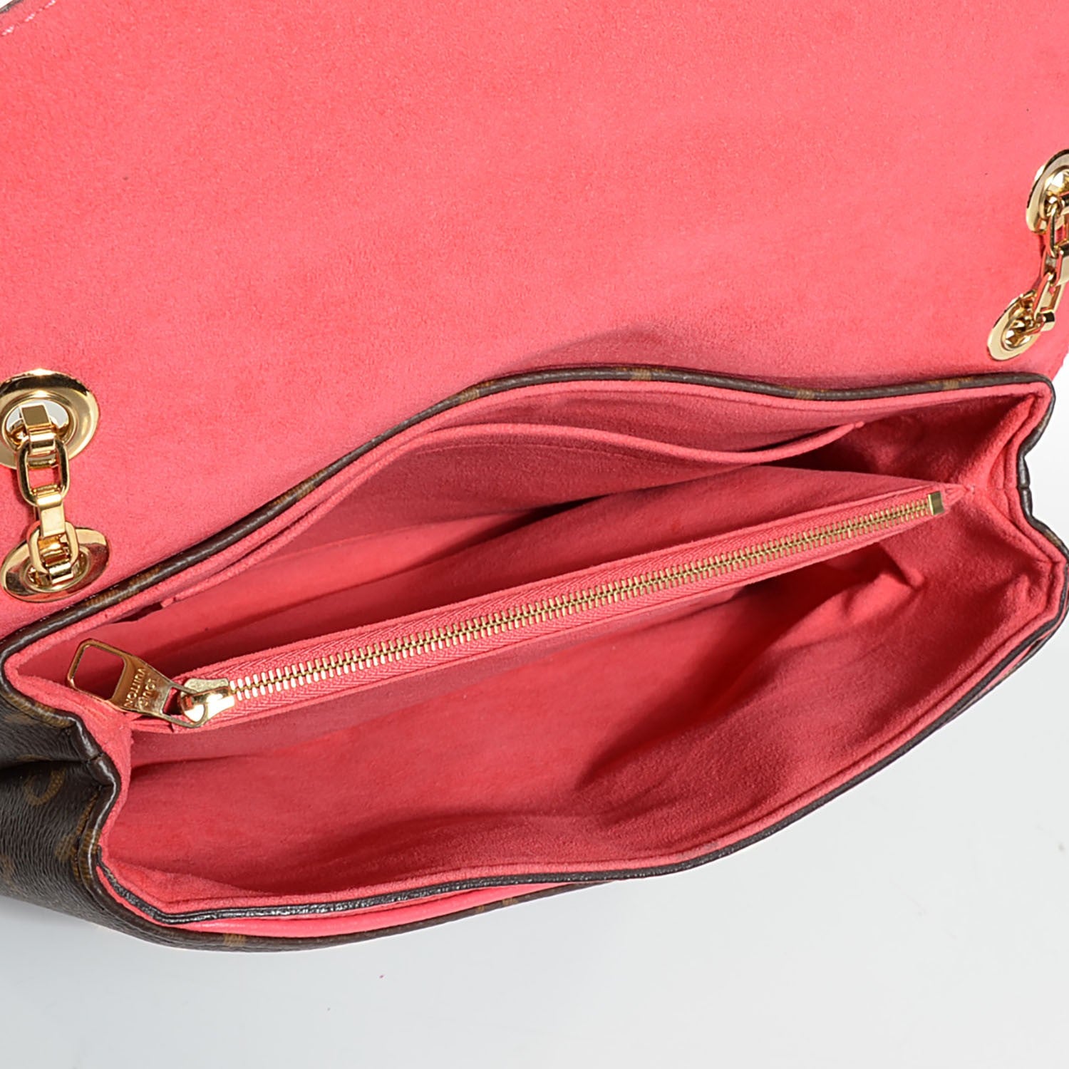 Louis Vuitton Monogram Pallas Chain Rose Litchi 5 of 7