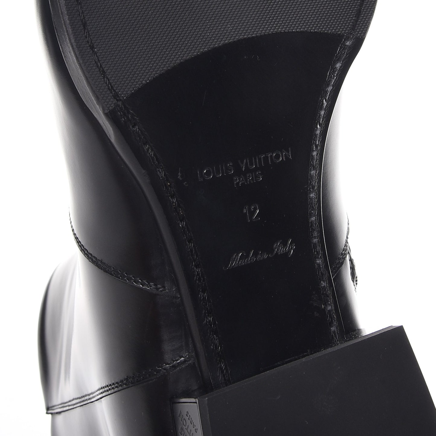 Calfskin Chelsea Ankle Boots 12 Black