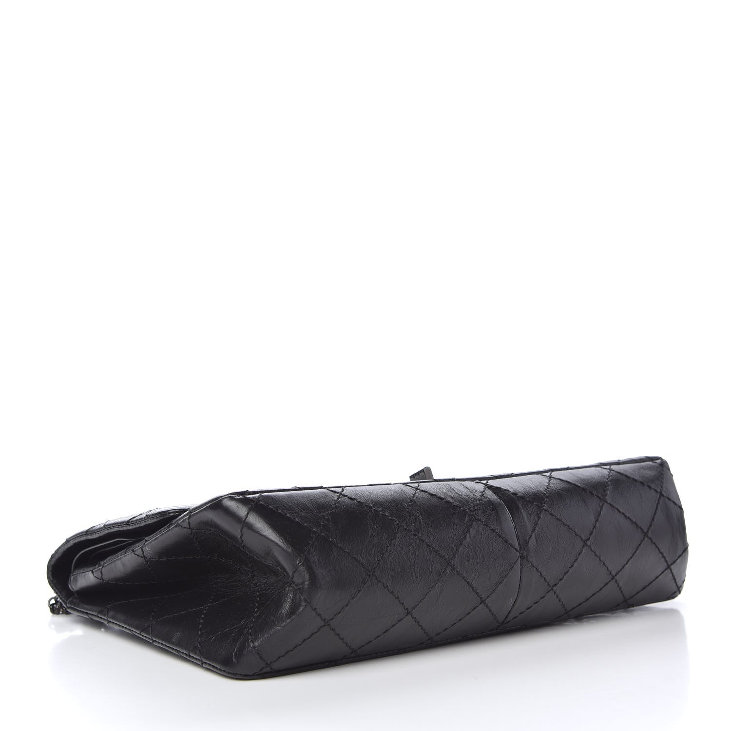 Chanel Aged Calfskin Quilted 2.55 Reissue 226 Flap So Black 4 of 10