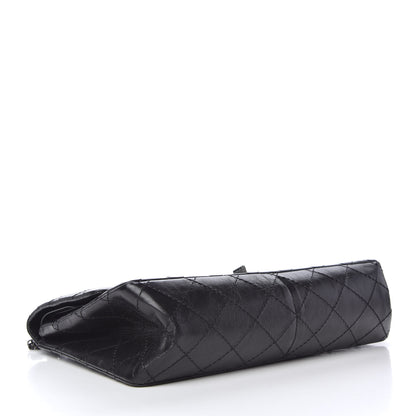 Chanel Aged Calfskin Quilted 2.55 Reissue 226 Flap So Black 4 of 10