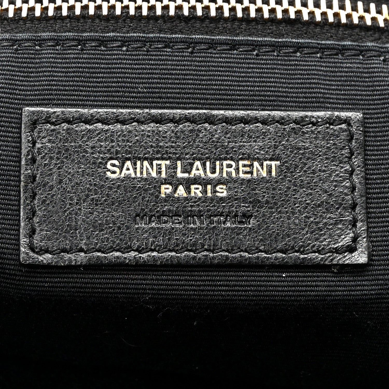 Saint Laurent Lambskin Quilted Maxi Icare Shopping Tote Black 7 of 11