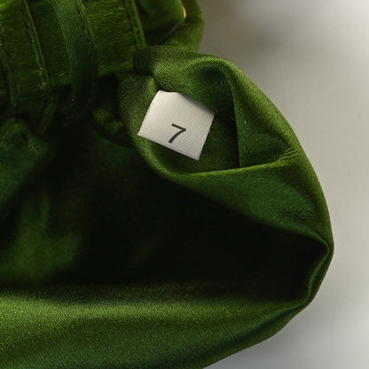 Prada Satin Framed Bag Green 7 of 10