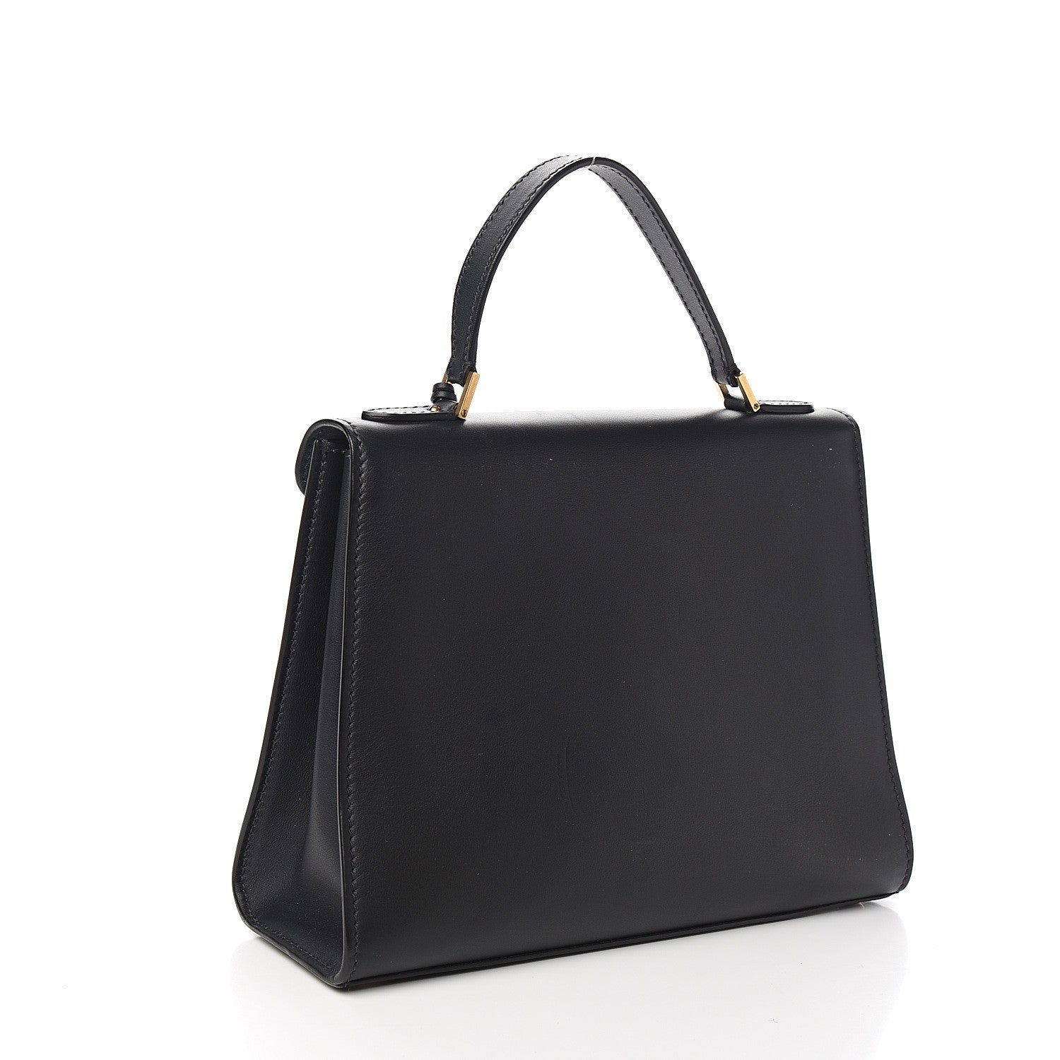 Christian Dior Calfskin Dioraddict Top Handle Black 2 of 9