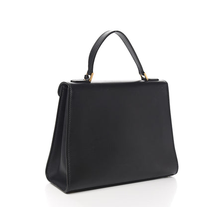 Christian Dior Calfskin Dioraddict Top Handle Black 2 of 9