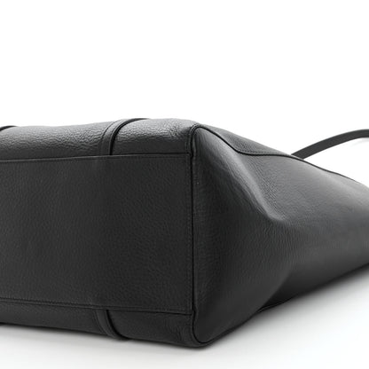 Balenciaga Calfskin Small Everyday Tote Bag Black 9 of 9