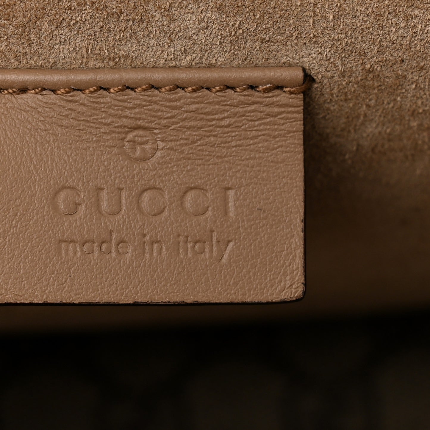 GG Supreme Monogram Medium Dionysus Shoulder Bag Taupe