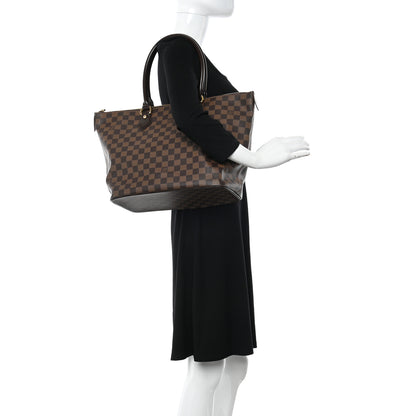 Louis Vuitton Damier Ebene Saleya MM 2 of 10