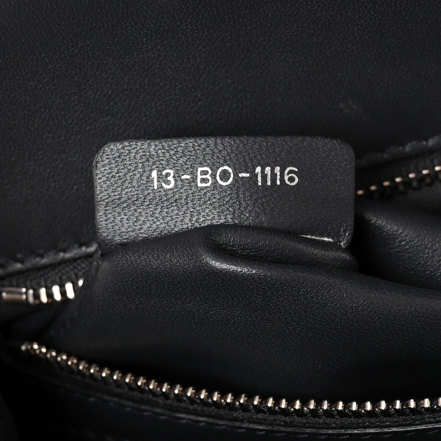 Metallic Patent Micro-Cannage Medium Diorama Flap Bag Graphite