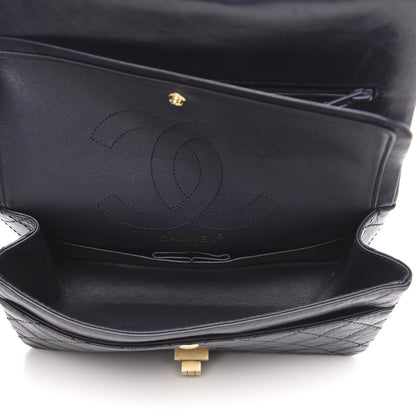 Chanel Aged Calfskin Quilted 2.55 Reissue 225 Flap Navy 5 of 11