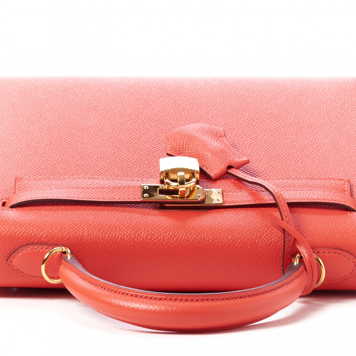 Epsom Kelly Sellier 25 Rouge Pivoine